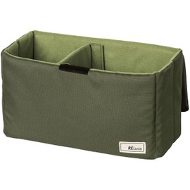 Kenko AMZ-RLU1IB L-OV Camera Inner Case RELuce Inner Box, Large, Matcha, Recycled PET Material, Foldable, 1.3 gal (3.5 L)