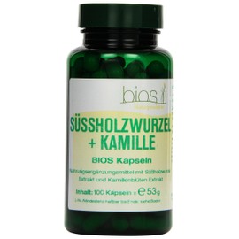 Bios SÃ1/4s Wood Root and Chamomile Capsules, Pack of 1 (1 x 54 g)