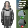 KANCOKIT Mosquito Jacket with Hood & Gloves Ultra-Fine No-See-Um Mesh,