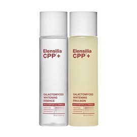 Ellencilla CPP Galactomyces Whitening Essence 155ml Plus CPP Galactomyces Whitening Emulsion 155ml / 엘렌실라 CPP 갈락토미세스 화이트닝 에센스 155ml 플러스 CPP 갈락토미세스 화이트닝 에멀전 155ml