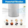 Facecool HEPA Filter Replacement Compatible with Molekule PECO Air Purifier,