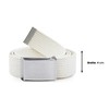 Ladeheid P10 Men's Fabric Belt 120 cm x 4 cm
