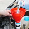 Ciweisah Wide Mouth Oil Funnel Flexible Fuel Funnel with Long