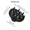 Diffuser Attachment for Hair Dryer, Blow Dryer Nozzle-Specific Hair Diffuser