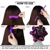 20 Pcs Flexi Rods Flexible Hair Curlers, Curling Rods, No