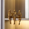 XINXUAN Letter - Gold Statue Home Decor - Modern Bookshelf