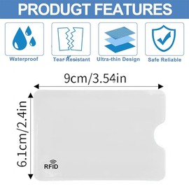 HABNI 12 Stück RFID Kartenhalter Blockierende Hüllen Für Kreditkarten Kartenhüllen Id Kartenschutz Diebstahlsichere Geldbörsen Für Damen Und Herren Grün Weiss