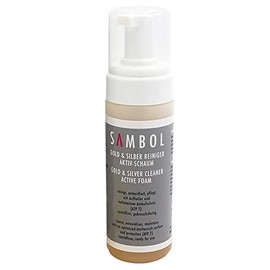 Sambol Gold and Silver Active Foam 150 ml Care Set for Protection of Sensitive Stones, Gold and silver