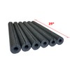 Clamp-On 22 inch Foam Protection - 6 Pack (Black)