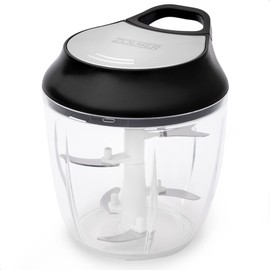 ZOLMER® Onion Slicer, Manual Chopper with Pulley as Vegetable Cutter, Multi-Chopper with 940 ml Capacity, Onion Chopper