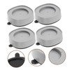 Mipcase 4pcs Anti-Slip Washing Machine Feet Pads for Vibration Reduction