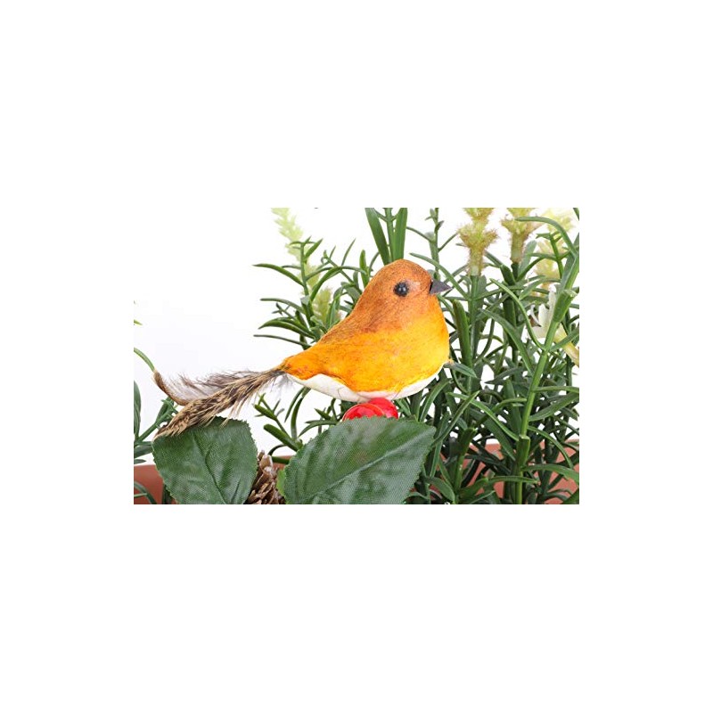 Toyland® 20 cm (8") Tradtional Robin Christmas Pick - Luxury