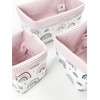 BABEES Storage Basket Changing Table Baby Basket Set of 3