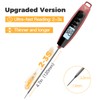 DOQAUS Meat Thermometer Probe, Instant Read Food Thermometer with 12cm