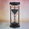 Large Hourglass Timer 60 Minute, Decorative Hexagon Frame Sandglass with