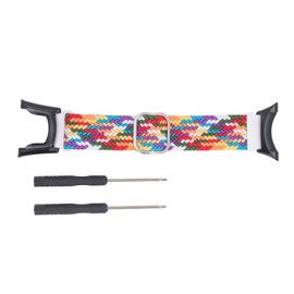 Weave Nylon Watch Band Washable Adjust Size Quick Release Watch Strap for Suunto Ambit 1 2 2S 2R 3 Sport 3 Peak Colorful