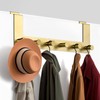 Navaris Over the Door Hanger Hooks - Coat Rack with