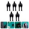 Zerodeko Metal Hangers Heavy Duty 5pcs Tail Hooks Hat Coat