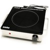 Amko AK-IR15 Stainless Steel Single-Burner Portable Ceramic Infrared Cooktop, Black
