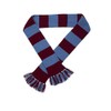 Striped Football/Rugby Scarf Craft Kit - Knitting Pattern Wool &