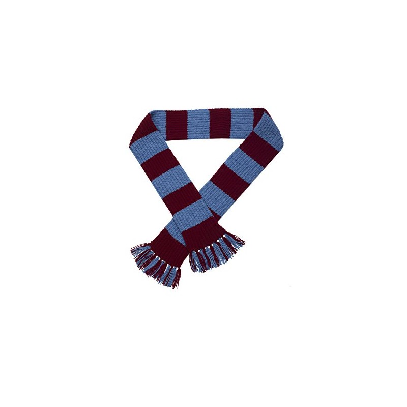 Striped Football/Rugby Scarf Craft Kit - Knitting Pattern Wool &