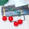 NEWITIN 6 Pairs Cherry Earrings for Women Hypoallergenic Earrings Cherry