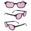 Pacific Coast Sunglasses _ X - KD'S BLK Frame/Light Pink