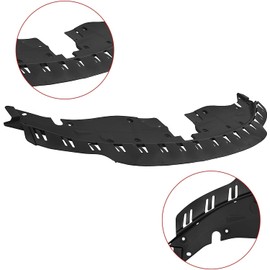 HECASA Radiator Support Cover Compatible with 2015-2023 Dodge Charger Replacement for CH1224101 68226530AE