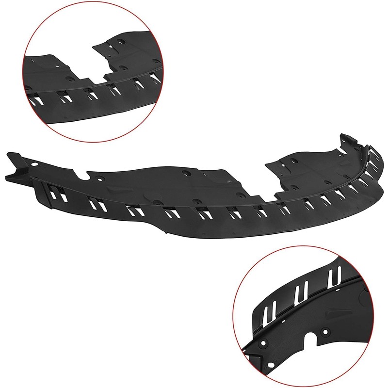 HECASA Radiator Support Cover Compatible with 2015-2023 Dodge Charger Replacement