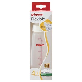 Pigeon Flexible Peristaltic PP Bottle 240ml