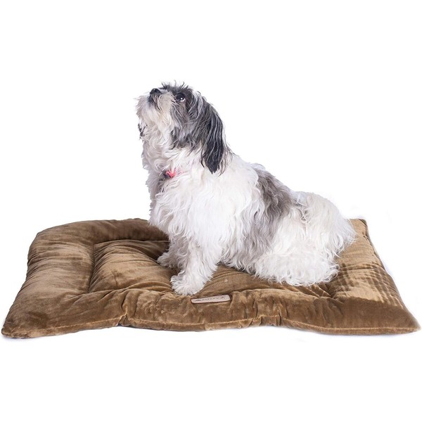 Maykoosh Asian Fusion Large Rectangular Velvet Dog Bed Mat with