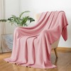 Carriediosa Wool Blend Knit Throw Blanket 60" X 80", 50%