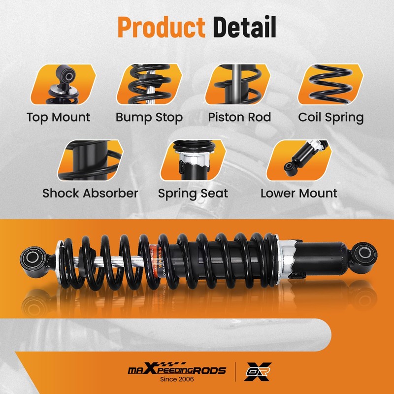 maXpeedingrods Rear Shock for Honda FourTrax 300 TRX300 1993-2000, High