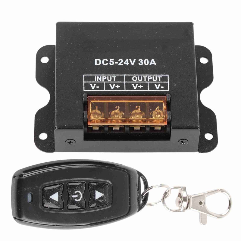 LED Single Color Dimmer Controller 3 Keys RF Large Power