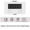 Magnetic Induction Counter,Digital Electronic Punch Counter,Metal Sensor, 5-Digits LCD Digital