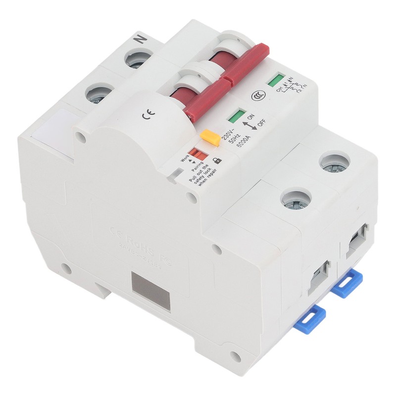 Smart Circuit Breaker Active Passive Signal Control 2P Miniature Breaker
