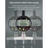 AICEYI Digital Inner and Outer Radius Measuring Instrument with 10mm/20mm/30mm/60mm/100mm