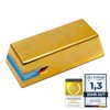Gold Bar Door Stop and Paperweight – Funny Door Adjuster