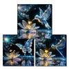 3 pack Insect Diamond Art Kits for Adults Beginners,Butterfly Dragonfly
