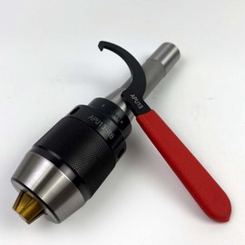 Kraciva 1/32"-1/2" Integrated R8 Keyless Drill Chuck Special Titanium Jaws for Vertical Milling Machines, Drilling and Milling MJachines, CNC Machining Centers, Etc (R8-1/2 (APU13))