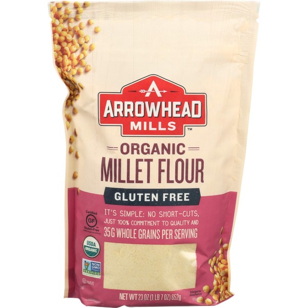 Arrowhead Mills Flour Millet Organic, 23 oz
