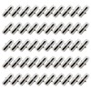 HappyHome 50 Piece Dowel Shelf Bracket, 0.2 inch (5 mm)