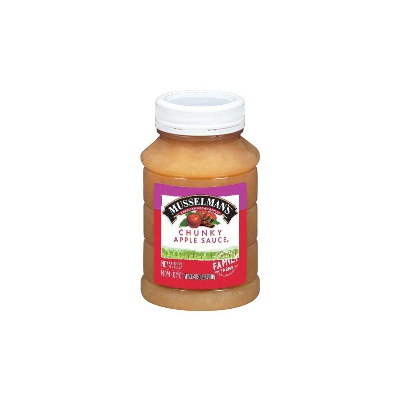 Musselman's Home Style Chunky Apple Sauce - low calorie, gluten