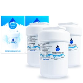 3-Pack Replacement for General Electric GSS22WGMACC Refrigerator Water Filter - Compatible with General Electric MWF, MWFP Fridge Water Filter Cartridge