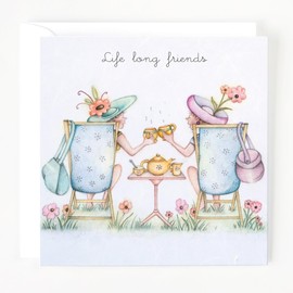 Best Friend Card - Life Long Friends! from Berni Parker