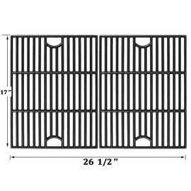 Hisencn Cooking Grates for Home Depot Nexgrill 4 Burner 720-0830H, 720-0783E, 5 Burner 720-0888N, 720-0888, 720-0697, Grill Grates Replacement for Charbroil 463241113, Kenmore 720-0670A