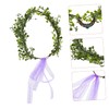 Baluue Leaf Headband for Weddings and Parties Realistic Hairpiece for
