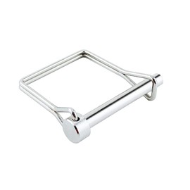 2 Pack Full 316 SS Square Pto Pin, Safety Coupler Pin 5/16" x 2.76"(8mm x 70mm), Full Marine Grade 316 Stainless Steel Heavy Duty Shaft Locking Pin