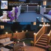 Solar Post Cap Lights 2 Pack, Deck Lights Solar Powered