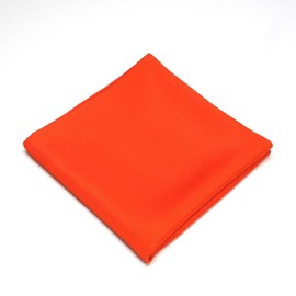 Tea Tools/Fukusa Plain Fabric No. 5 (5 Momme) Vermilion Pure Silk